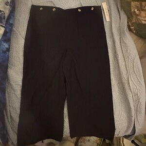 NWT Tribal Dark Navy Cropped Pants
